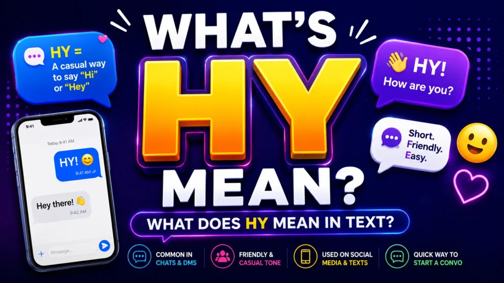 Whats HY Mean? HY Meaning in Text, Snapchat & Social Media
