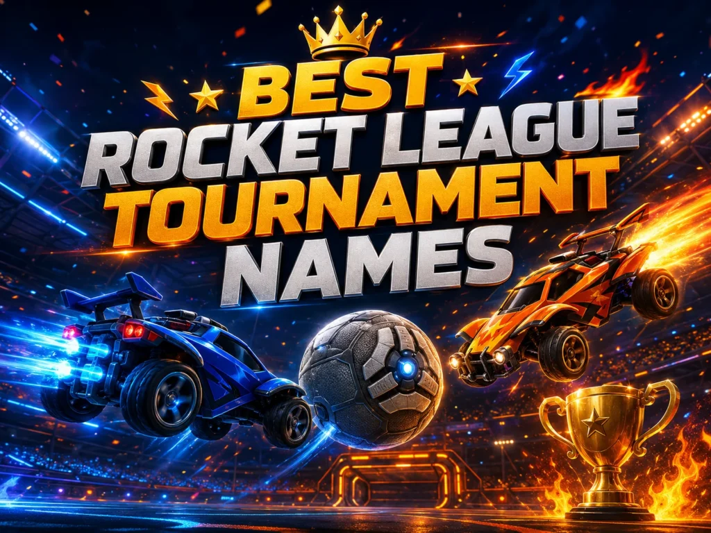250 Best Rocket League Tournament Names
