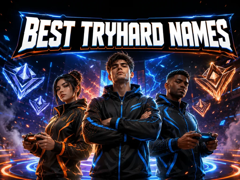 300+ Best Tryhard Names for Gamers: Sweaty & Cool