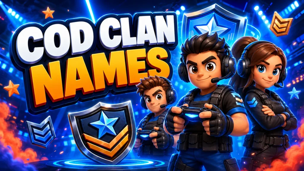 100+ COD Clan Name Ideas and Powerful Clan Tags
