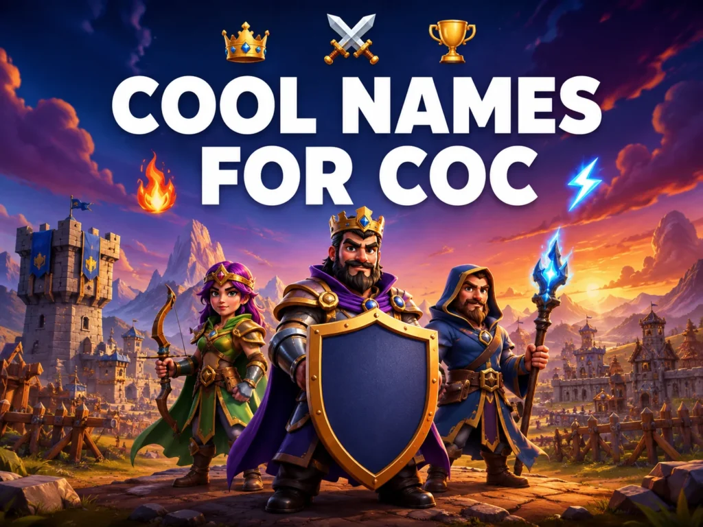 250 Cool Names for CoC Clans