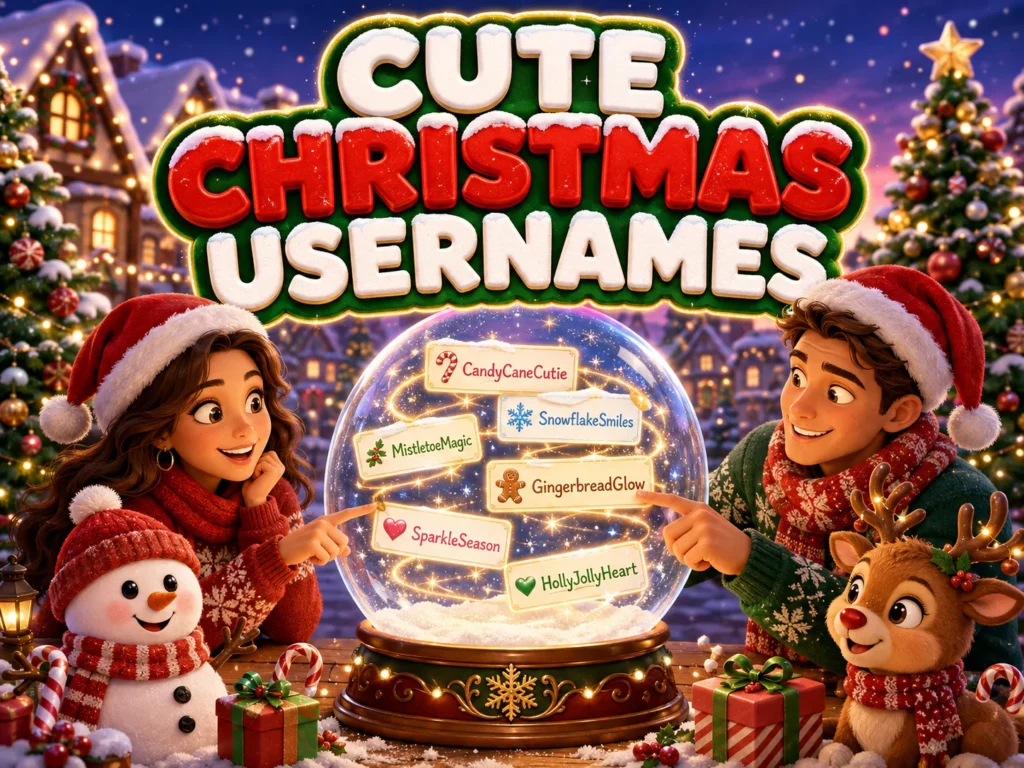 200+ Cute Christmas Usernames for Every Platform