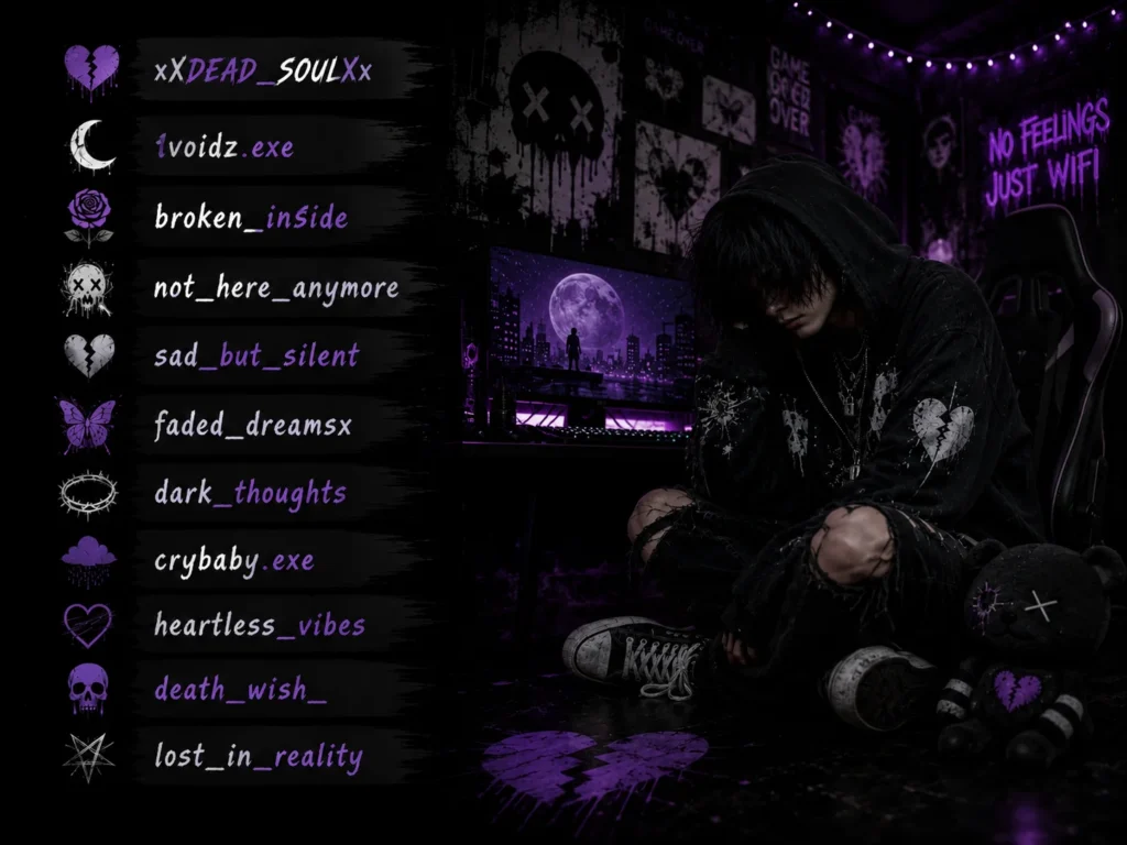 edgy-emo-usernames