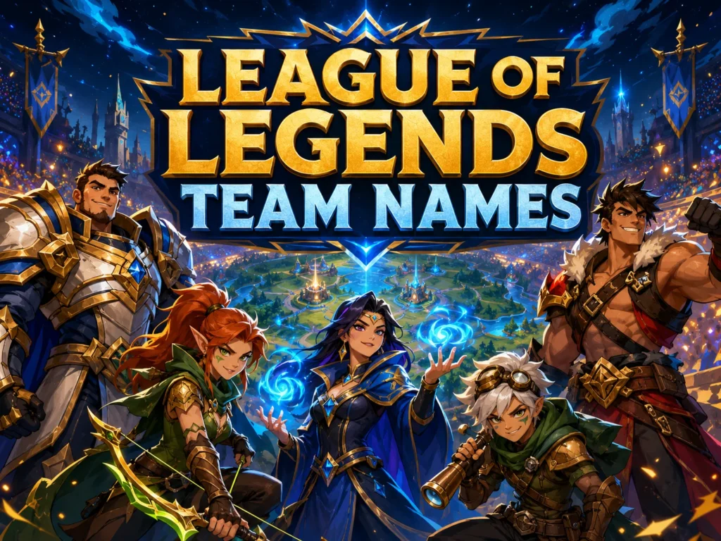 150 League of Legends Team Names for Every Squad