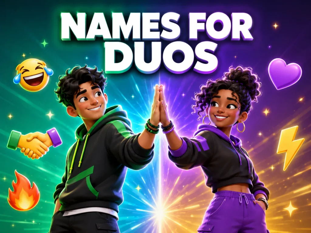 200 Names for a Duo: Funny, Cool and Matching Ideas