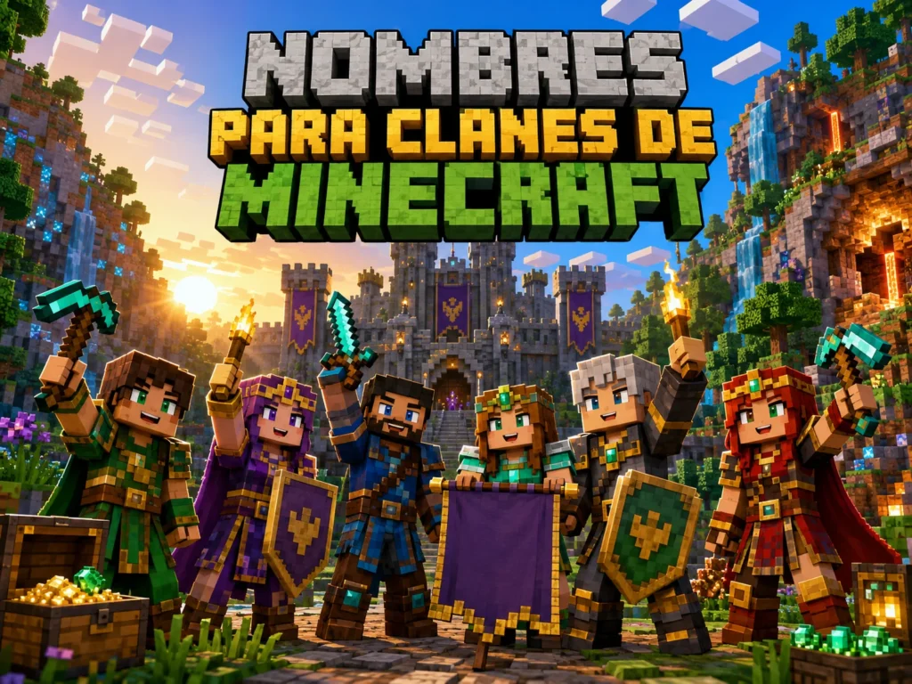 Nombres para Clanes de Minecraft: Unique Clan Ideas