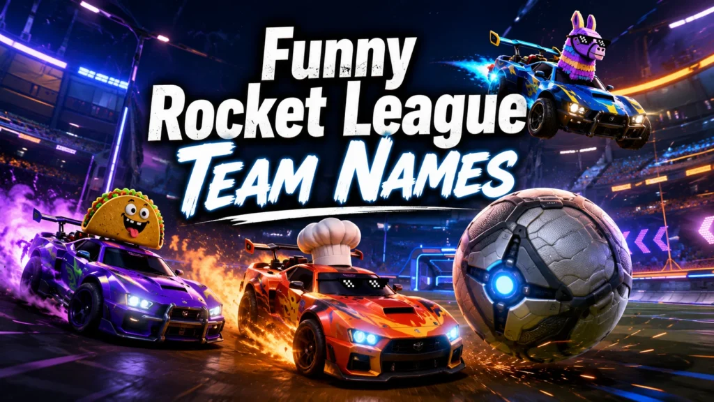 Funny Rocket League Team Names: 150+ Hilarious Ideas