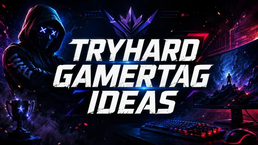 Tryhard Gamertags: 200+ Sweaty & Clean Gaming Names