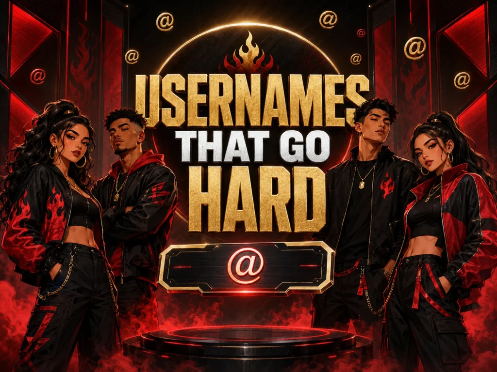 Usernames That Go Hard: Bold and Unique Ideas