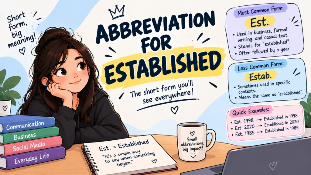 abbreviation-for-established
