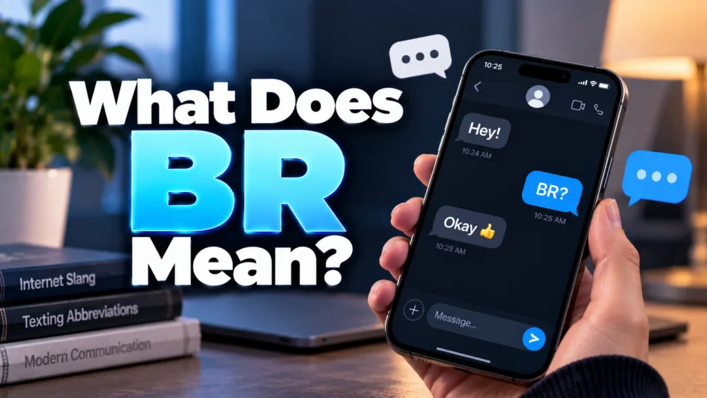 BR Meaning: What Does BR Mean in Text & Slang?