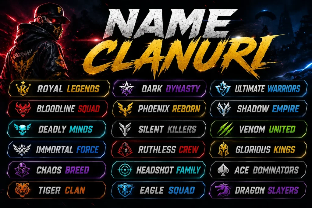 Nume Clanuri: 250+ Cool, Funny & Powerful Clan Names