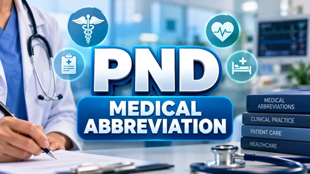 PND Medical Abbreviation: What Does PND Stand For?