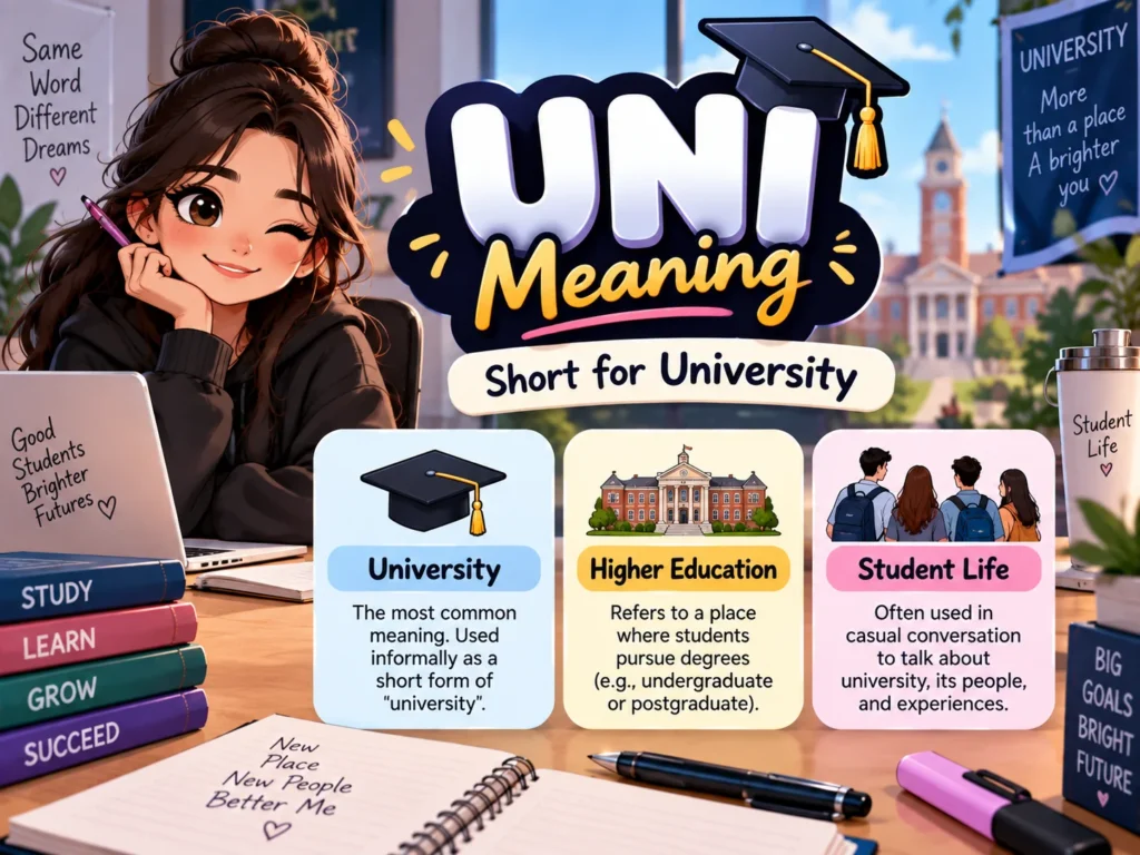 Uni Meaning: What Does Uni Mean in Text & Slang?