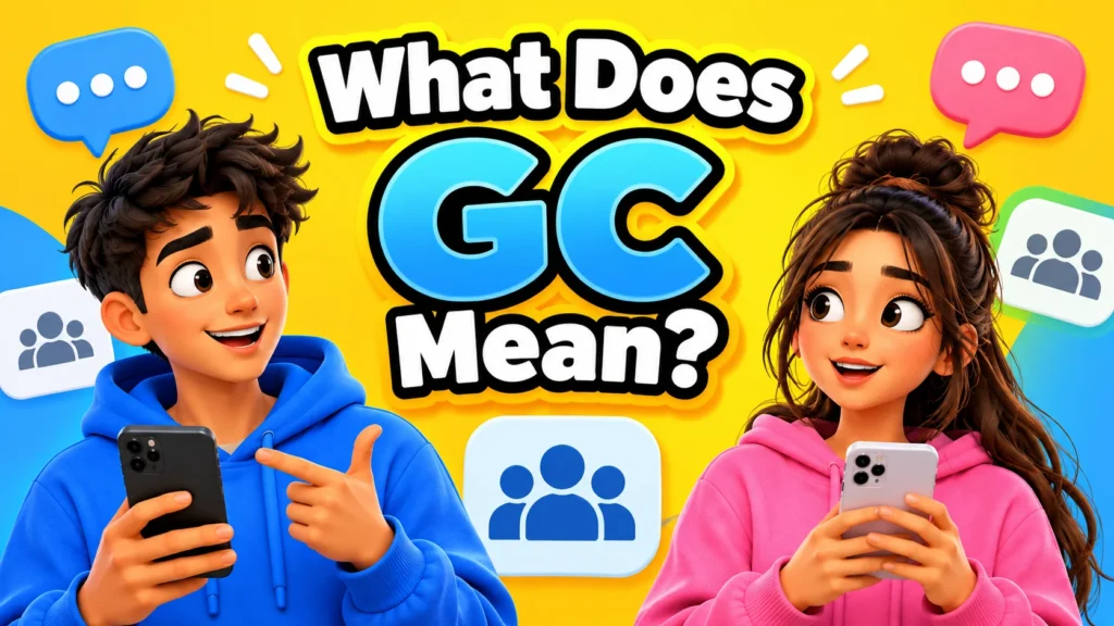 What Does GC Mean in Text? Slang & Chat Meaning