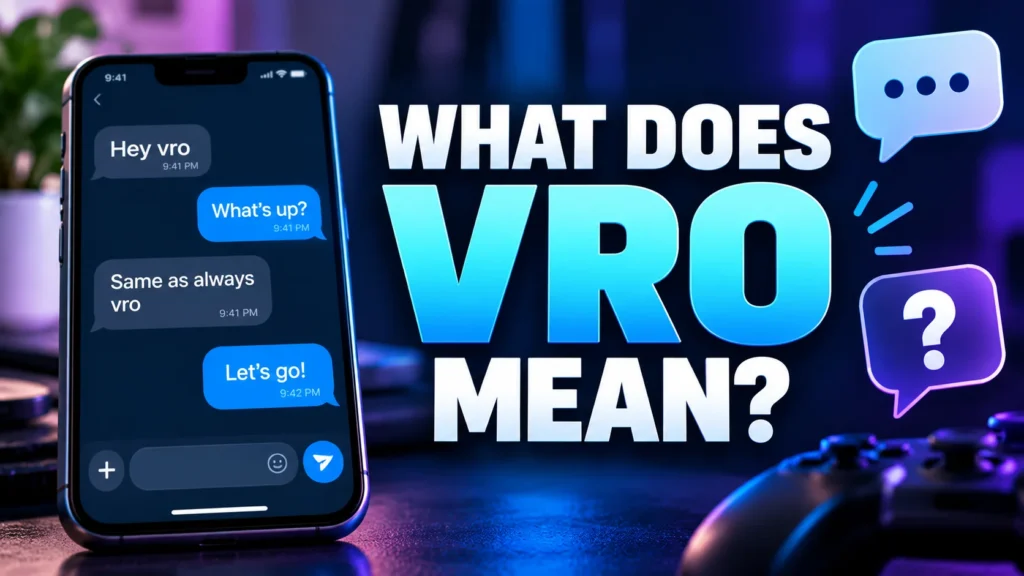 What Does Vro Mean? Text, TikTok & Slang Meaning